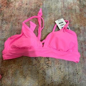 Vibrant Pink Women's Swim Top
